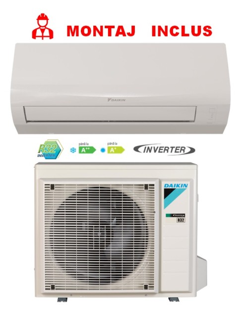 Aer Conditionat  Daikin Sensira  FTXF35F-RXF35F  12000 BTU Inverter