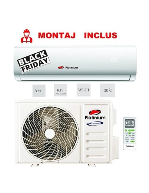 Aparat de aer conditionat Platinium Focus PWIFI-12R32++KIT/N  12000BTU, R32, clasa energetica A++
