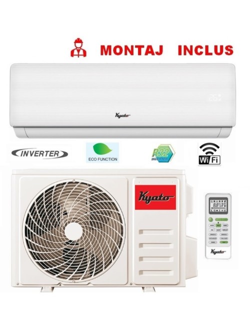 Aer Conditionat Kyato-12R32 Xn Wi-Fi 12000 BTU Inverter, clasa energetica A++