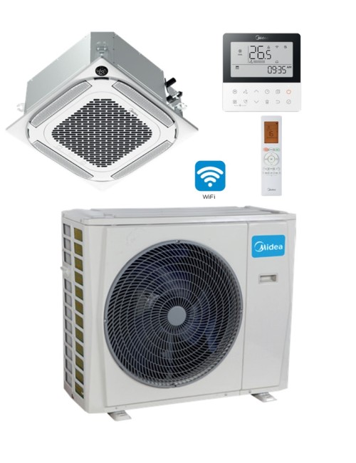 Aer Conditionat  Midea Breezeless Caseta MCD1-24HRFNX(GA)/T-MBQ4-04AWD/MOX430U-24HFN8-Q(GA) V1  24000 btu , Inverter